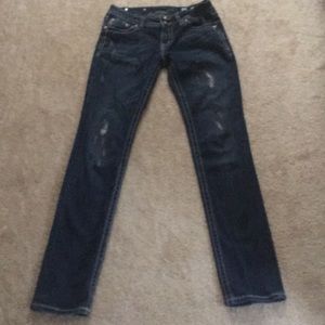 MISS ME DISTRESSED SKINNY JEANS SZ 29-EUC-👖👖
